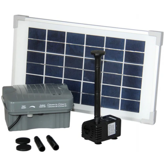 Reefe Solar Pump Kit with Battery Backup Pump