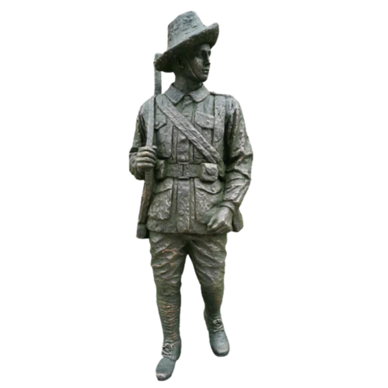 Army Soldier - Bronze Statue