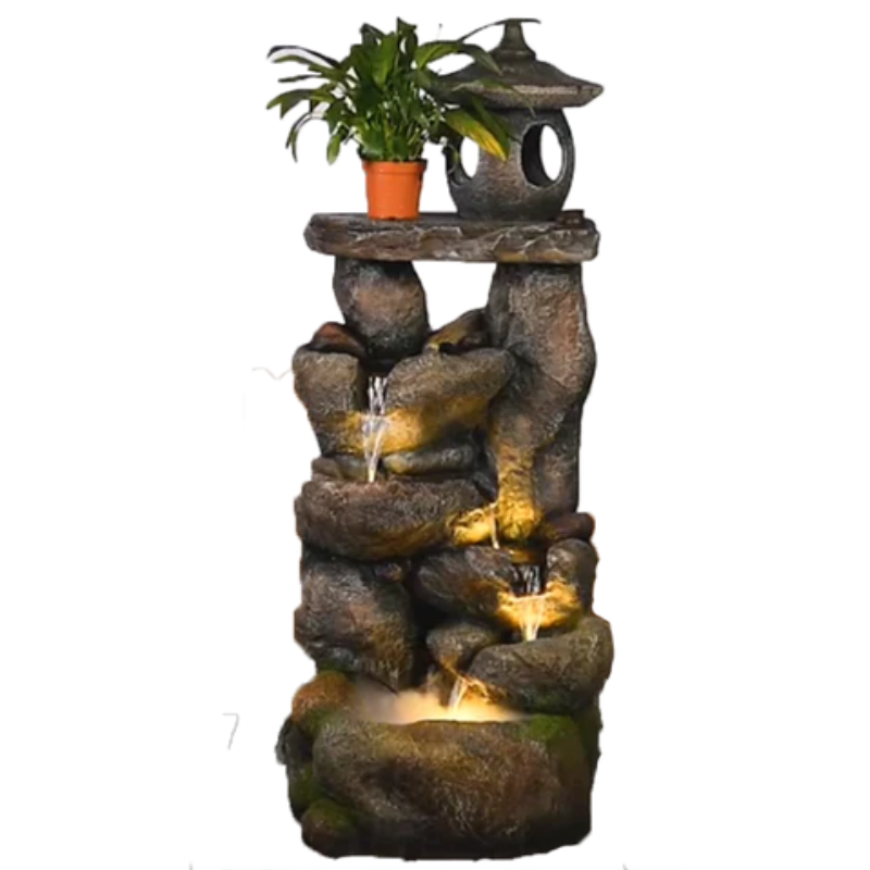 Pagoda Fountain Water Feature