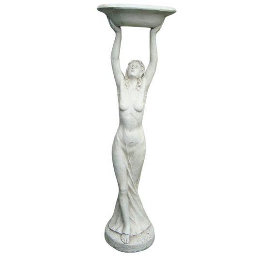 Lady Statue Birdfeeder Statue