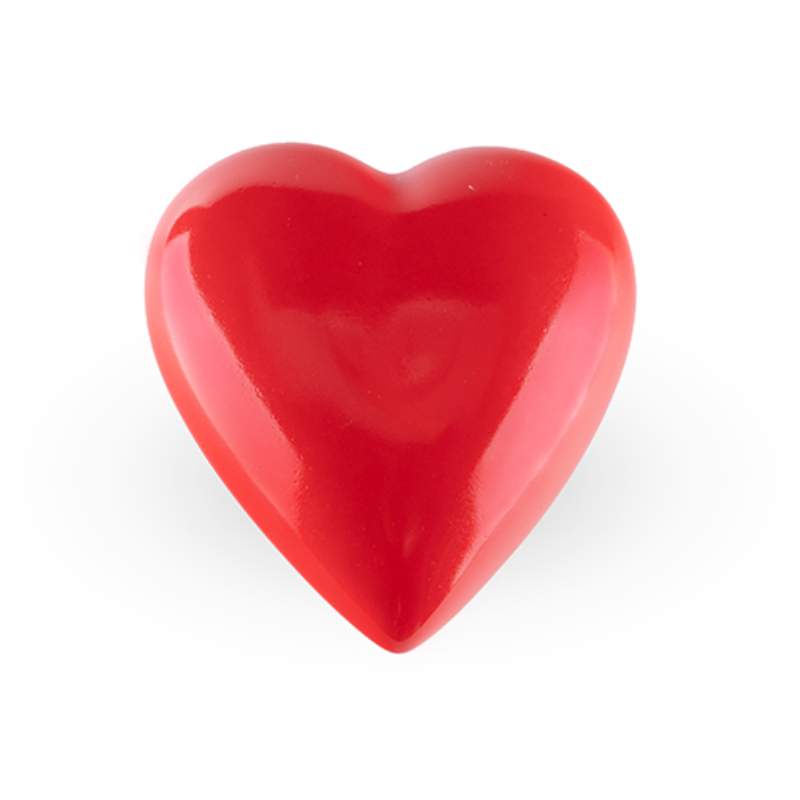 Large Floating Hearts Red Statue  