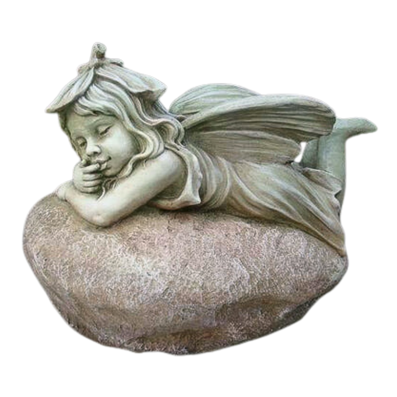 Fairy Laying Statue Statue