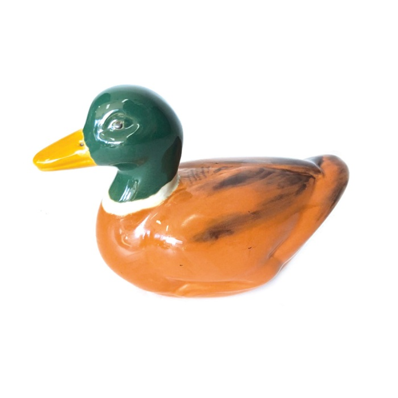 Floating Duck Porcelain Statue