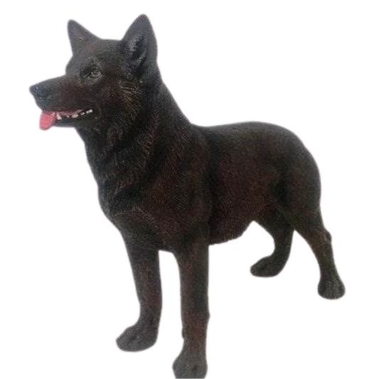 Red Dog Statue Statue