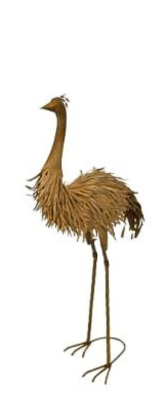 Standing Emu Statue Short