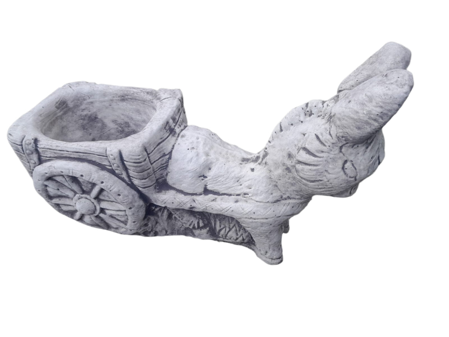 Donkey Concrete Planter Statue