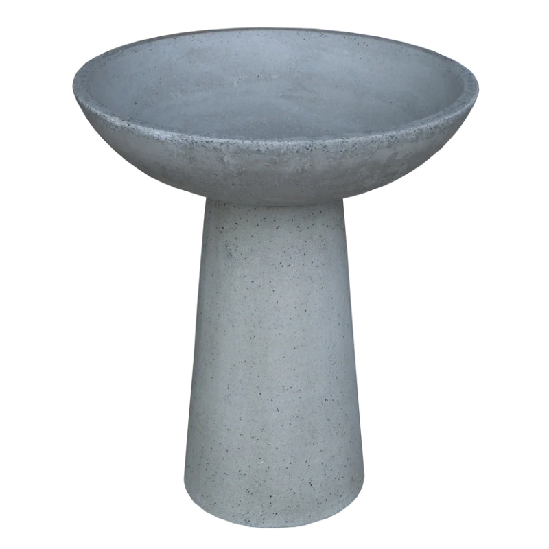 Finch Birdbath Bird Bath Small Cement