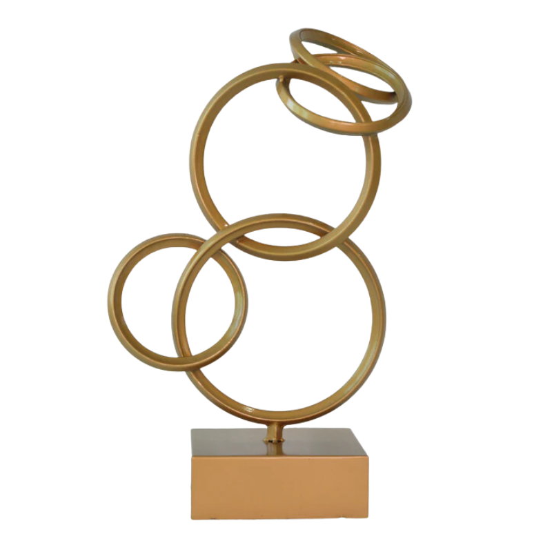 Interlocking Circle Statue Statue