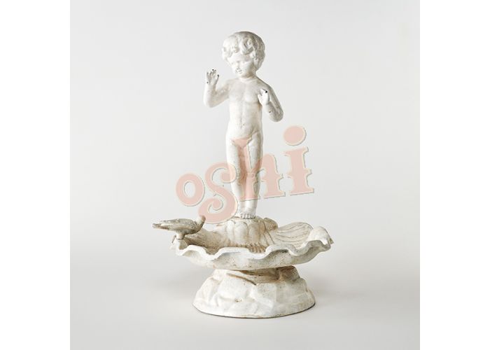 Bird Bath with Angel Bird Bath