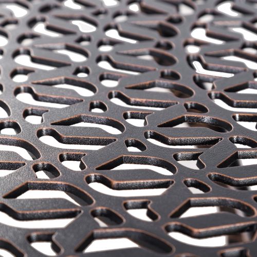 Chantal Aluminium Table Bronze