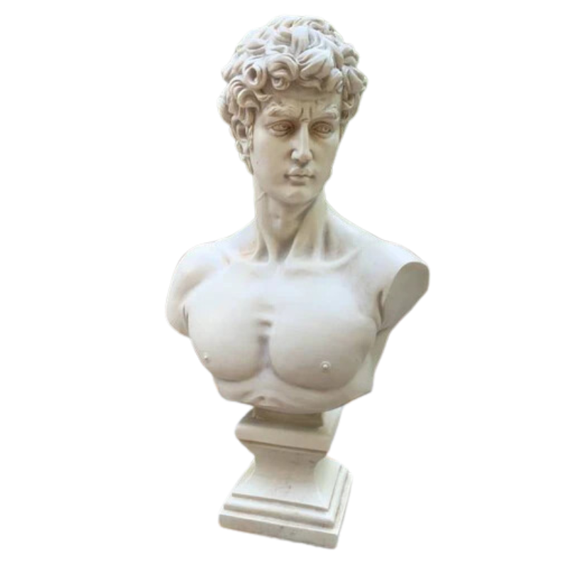 David Bust Statue Statue