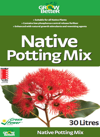30lt Native Potting Mix (72) Garden Supplies