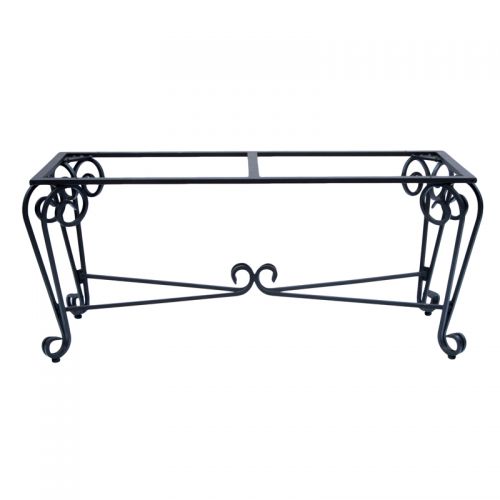 Celeste Rect Wrought Iron Base