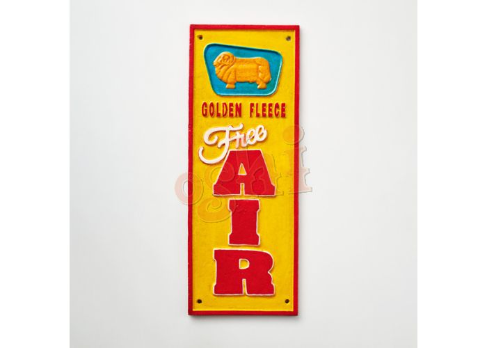 Golden Fleece Air sign Décor