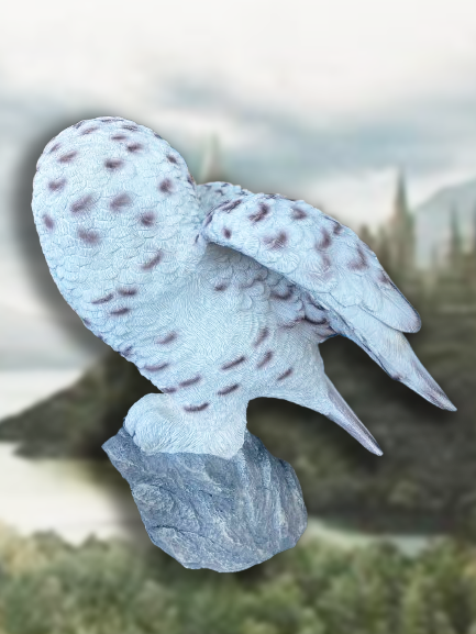 Hedwig Owl Statue Statue