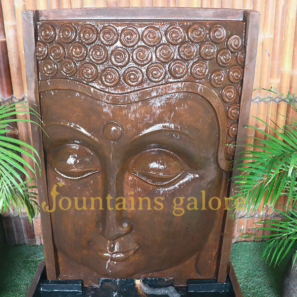 Modern Buddha Face Fountain Water Feature  