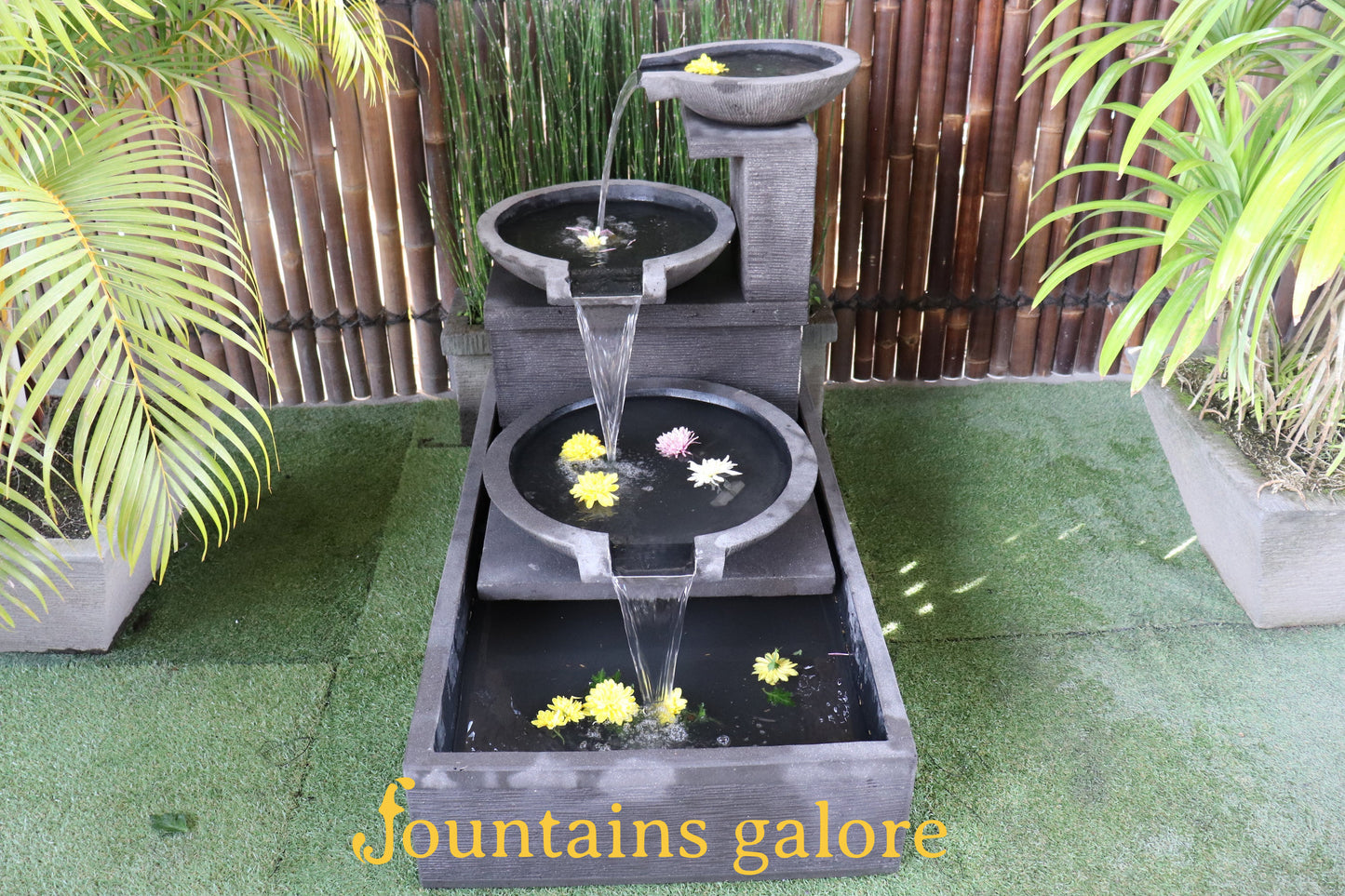 Mini Trio Bowl Fountain Water Feature  