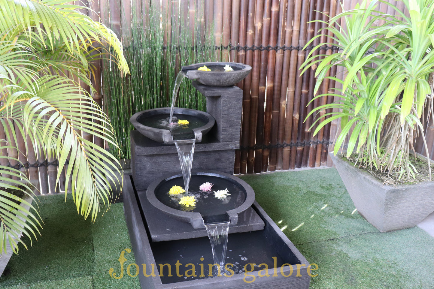 Mini Trio Bowl Fountain Water Feature  