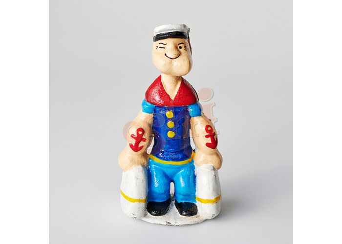 Popeye with Bags Décor