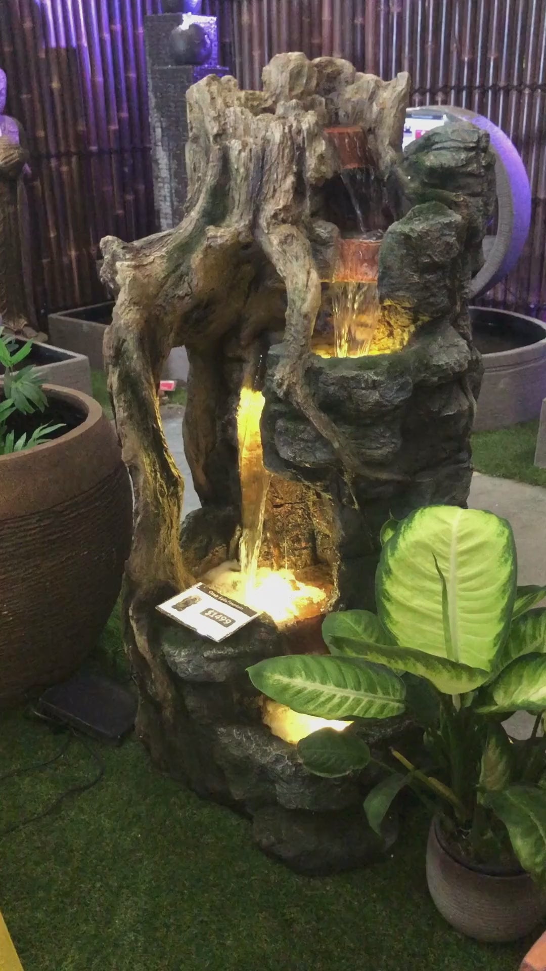 Oasis Falls Fountain Water Feature