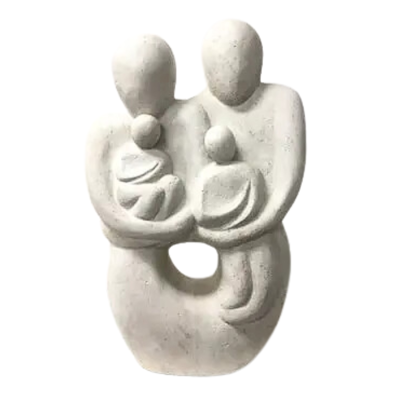 Accompany Family Statue Statue