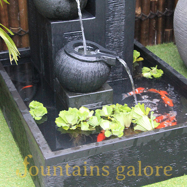 Streaming Pots Fountain – Medium Water Feature  