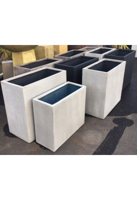 Tall Rectangular Planters - 400W x 1000L Series Trough
