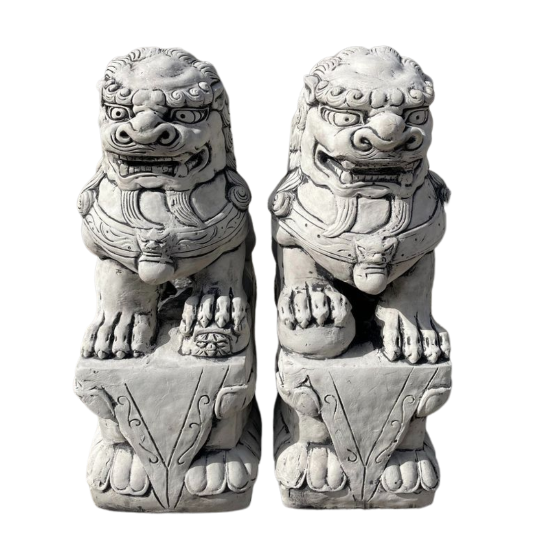 Small Foo Dogs Statue Fountains Galore
