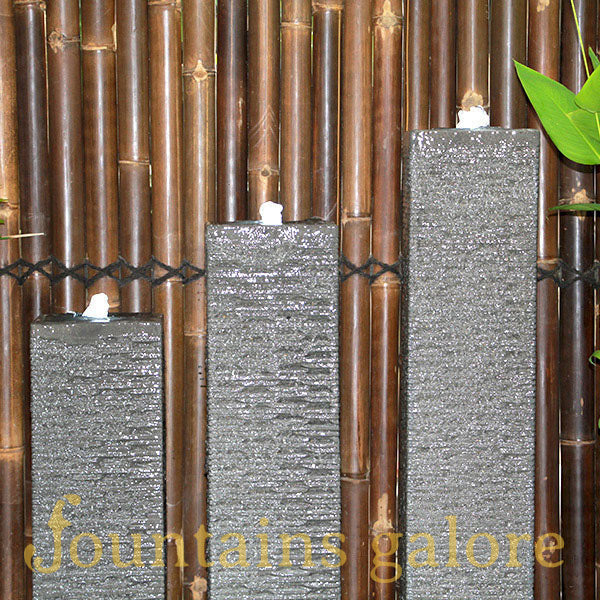 Triple Ripple Fountain Water Feature