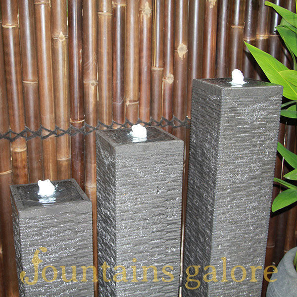 Triple Ripple Fountain Water Feature