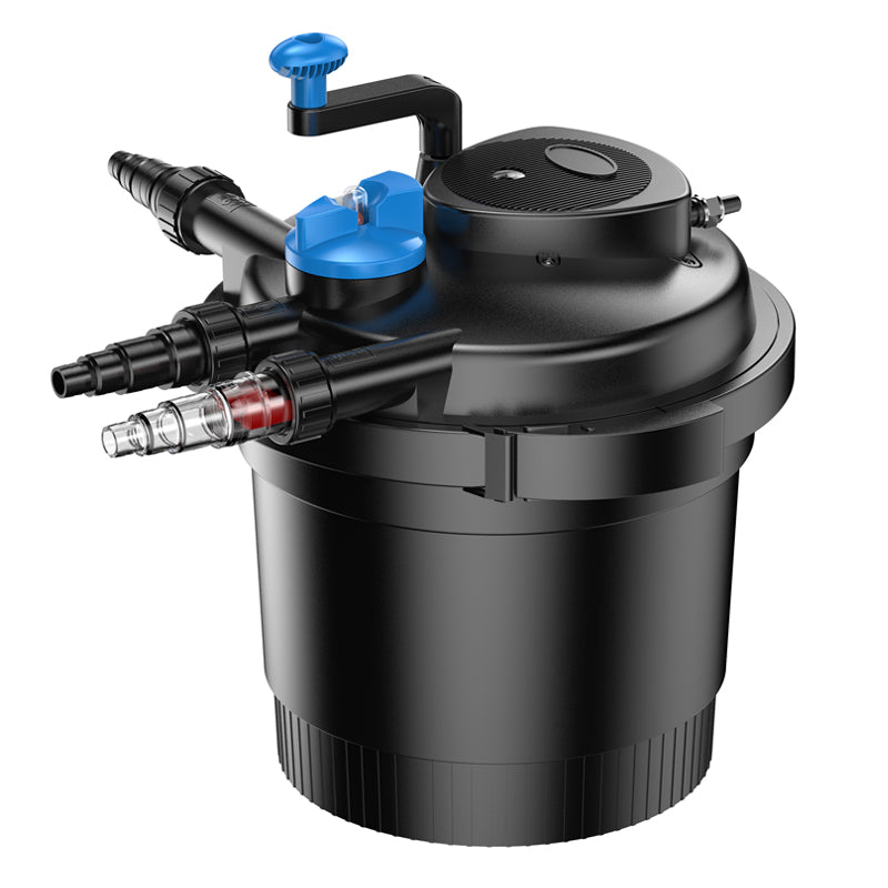 Pressure Filter with Integral UV Accessory