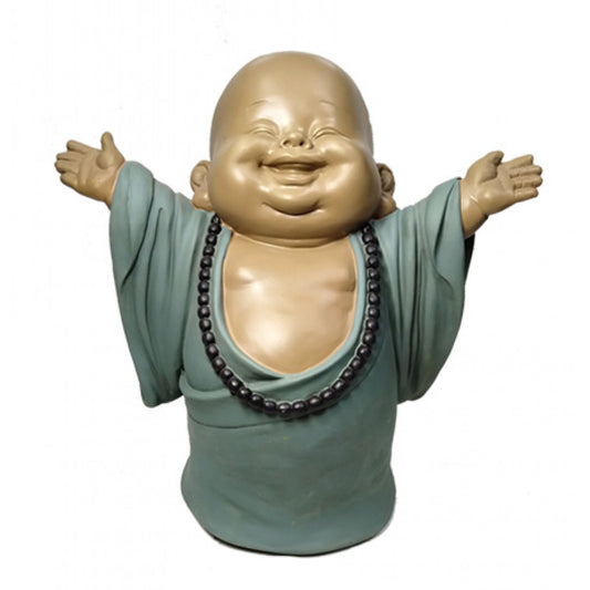 Arms Open Happy Buddha Statue  