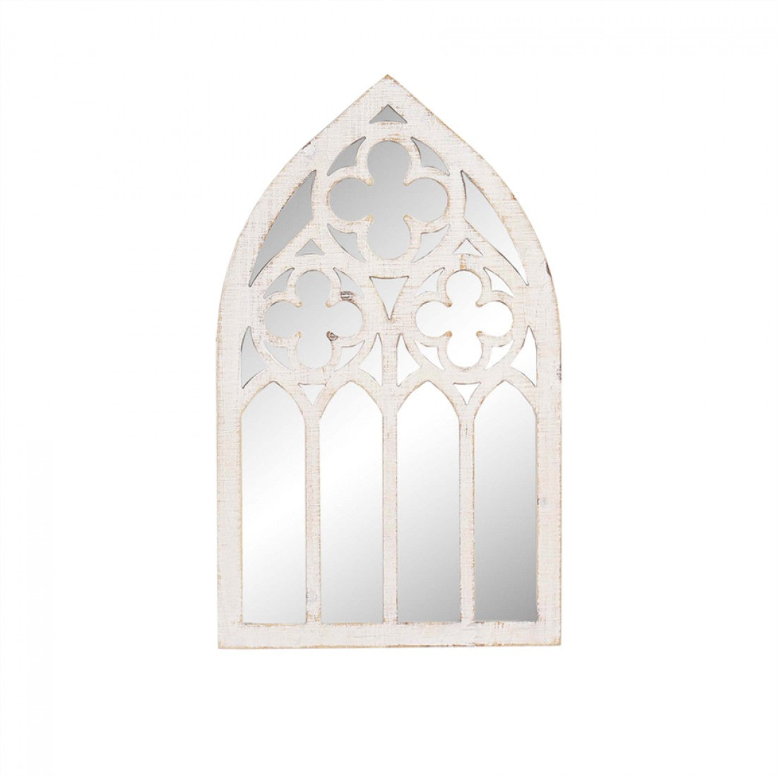 Mirror with Wooden Frame