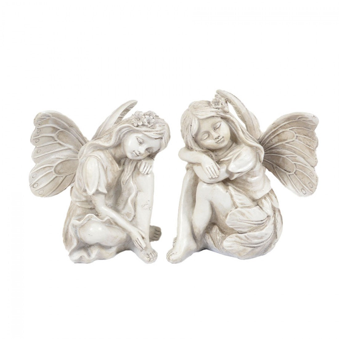 Winged Resting Angel Statue