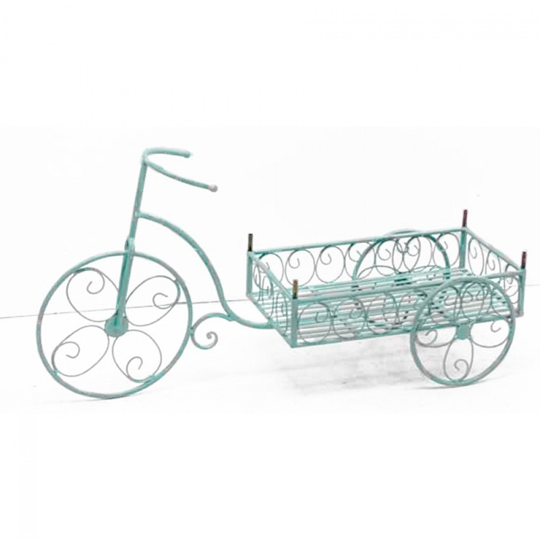 Long Bike Plant Stand Statue