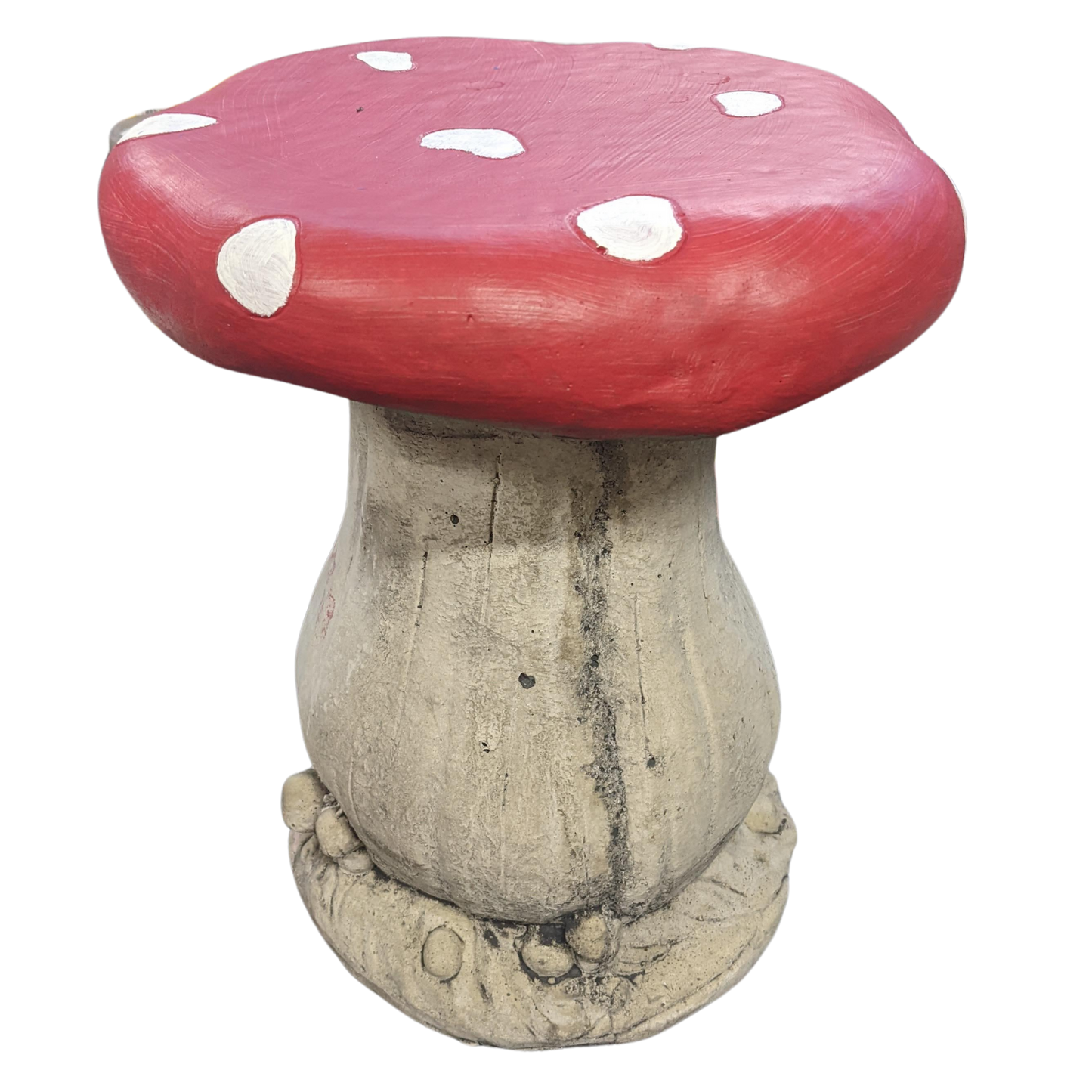Milk Mushroom Statue (painted) Statue