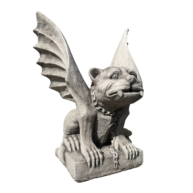 Large Chained Gargoyle Statue Rock Solid Statues