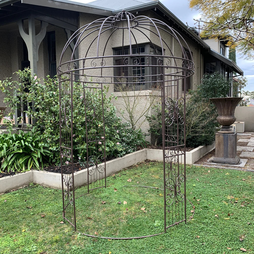 Round Metal Gazebo Furniture