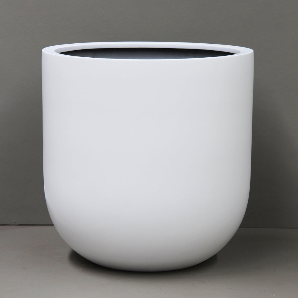 Bullet Pot Pot D26cm x H23cm White