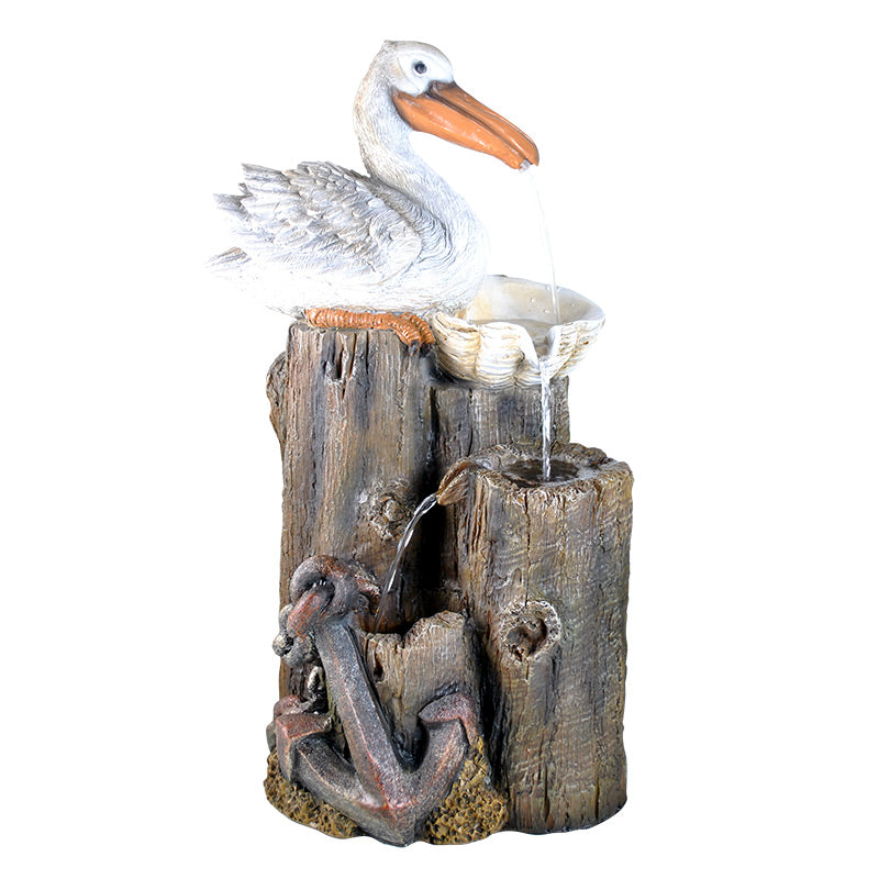 Pelican Pier Fountain Water Feature