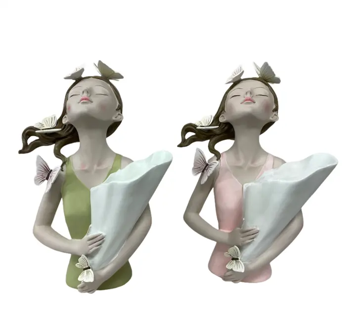 Valentina Vase Pots & Planters Green Valentina Vase