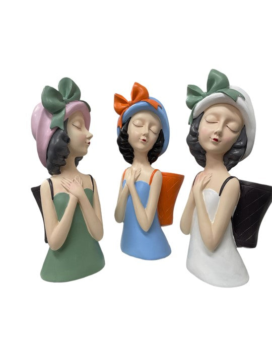 Daisy Planter Statue Pots & Planters Green Daisy Planter