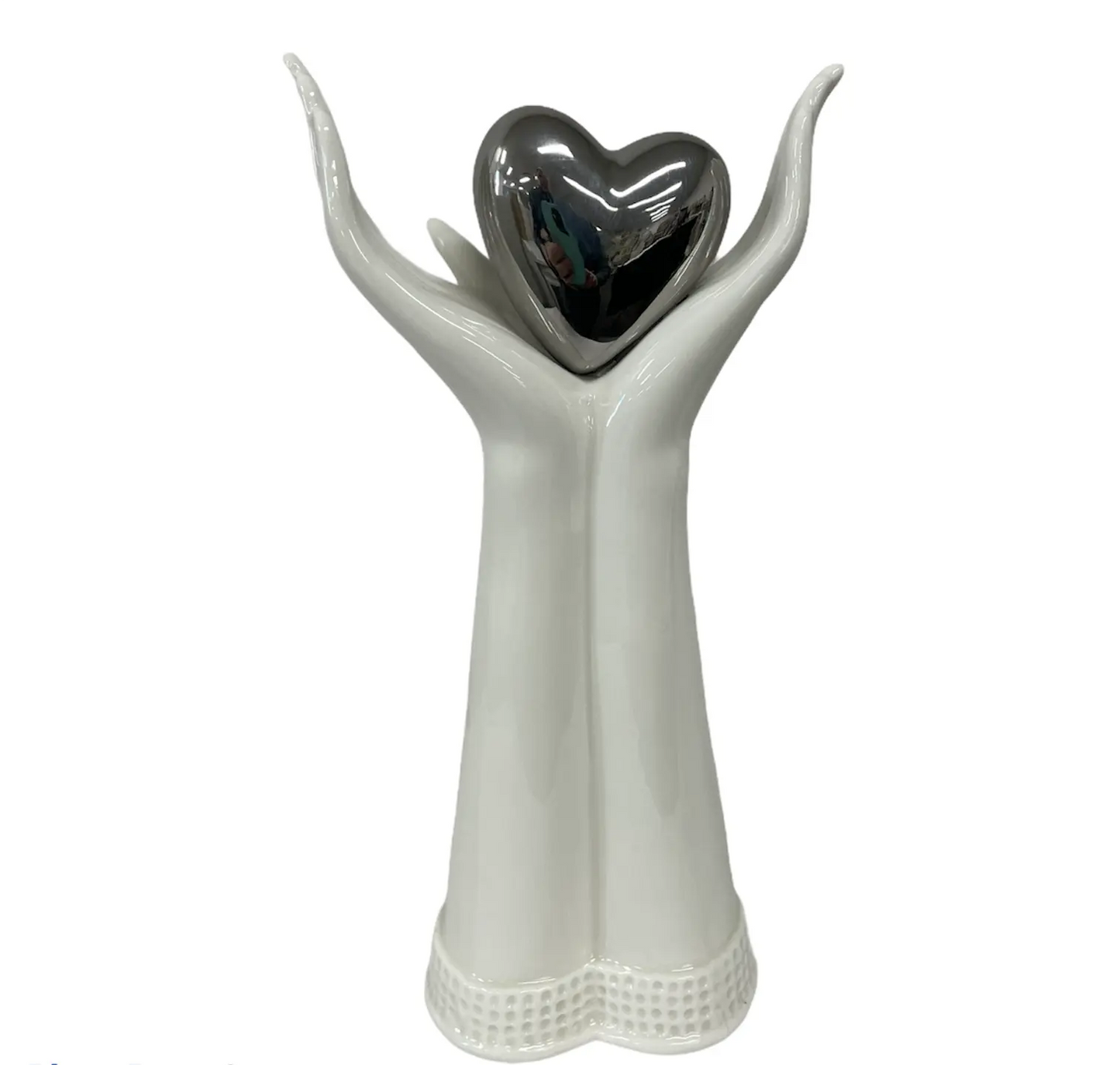 Holding Heart Statue Statue
