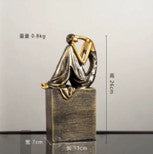 Thin Fetal Statue Statue