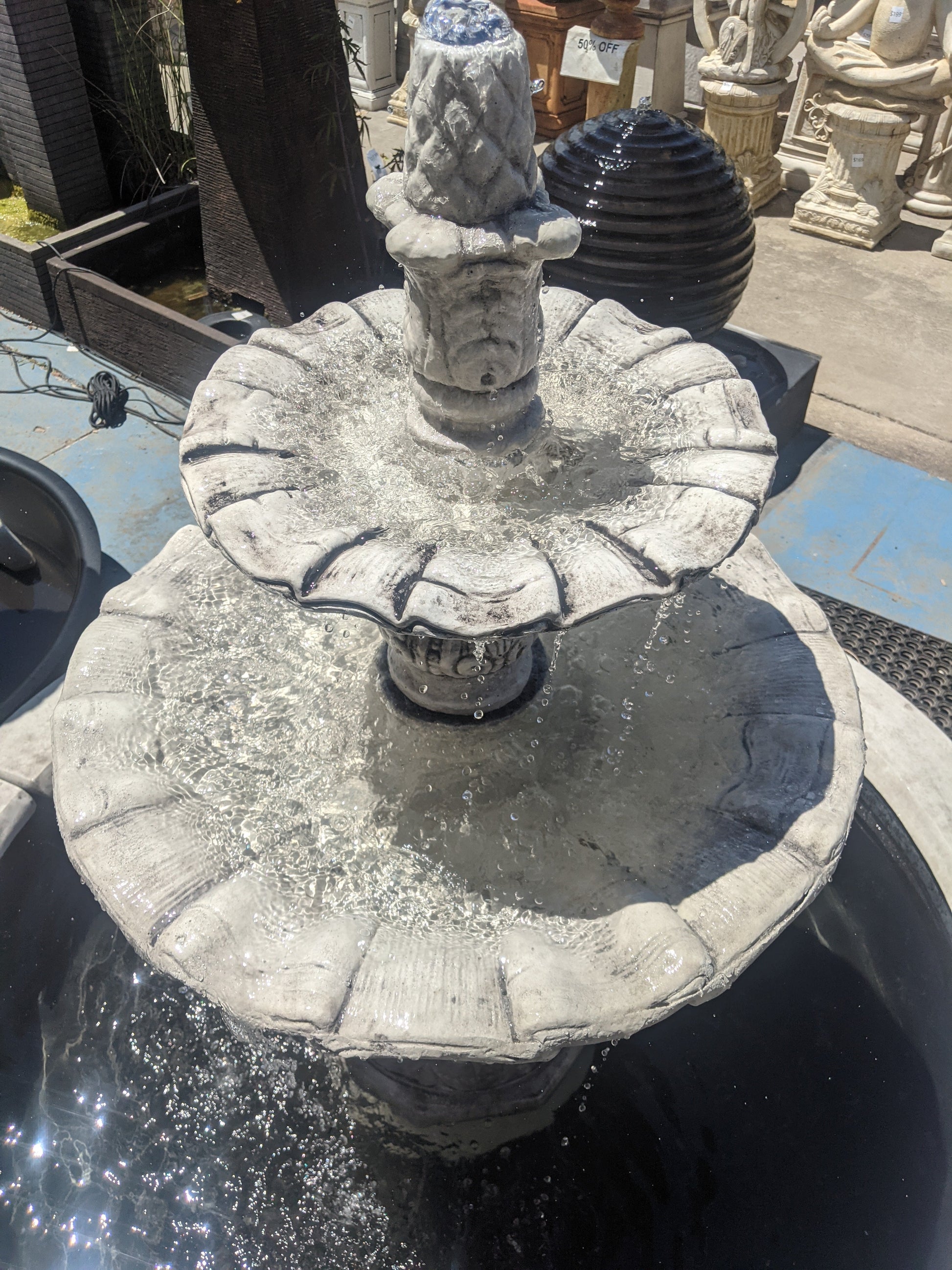 Two Tier Milano Water Feature  