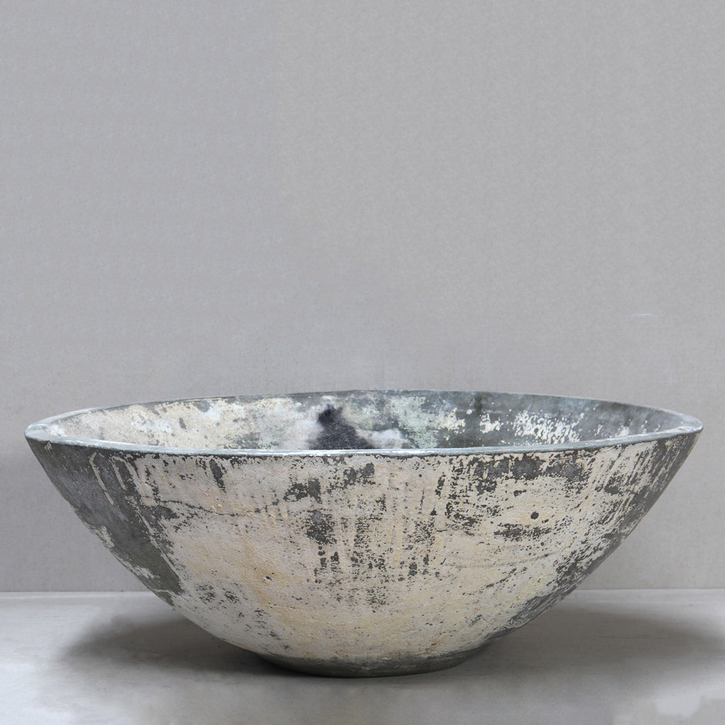Thai Limestone Plain Bowl Pot