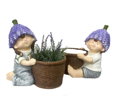 Petal Planter Pots & Planters Grass Basket