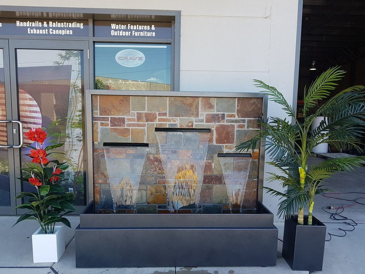 Tetris Narayan Projecting Water Feature Water Feature W1400 x H1500