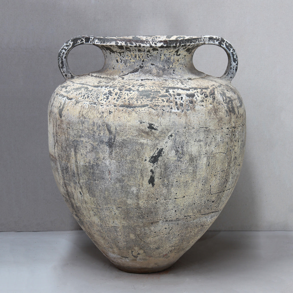 Thai Limestone Torso Pot Pot
