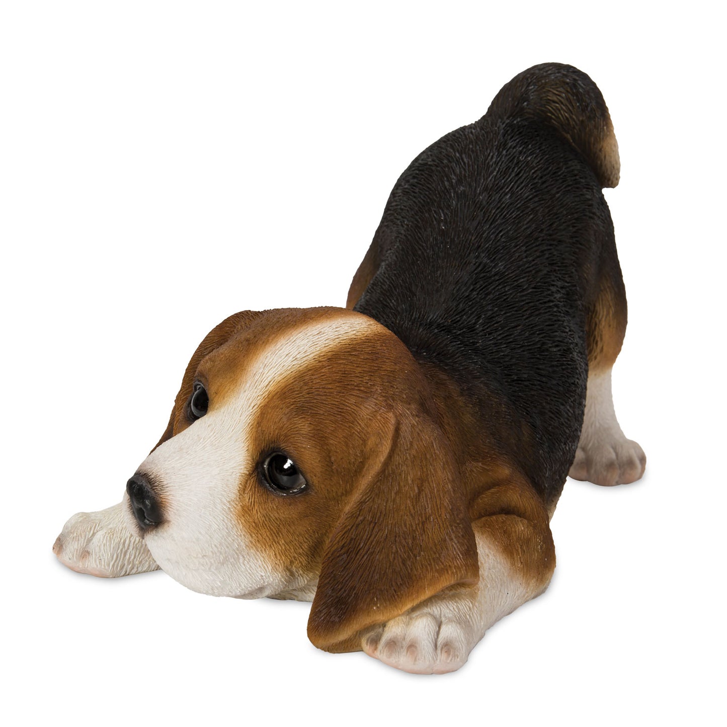 Beagle Laying Statue